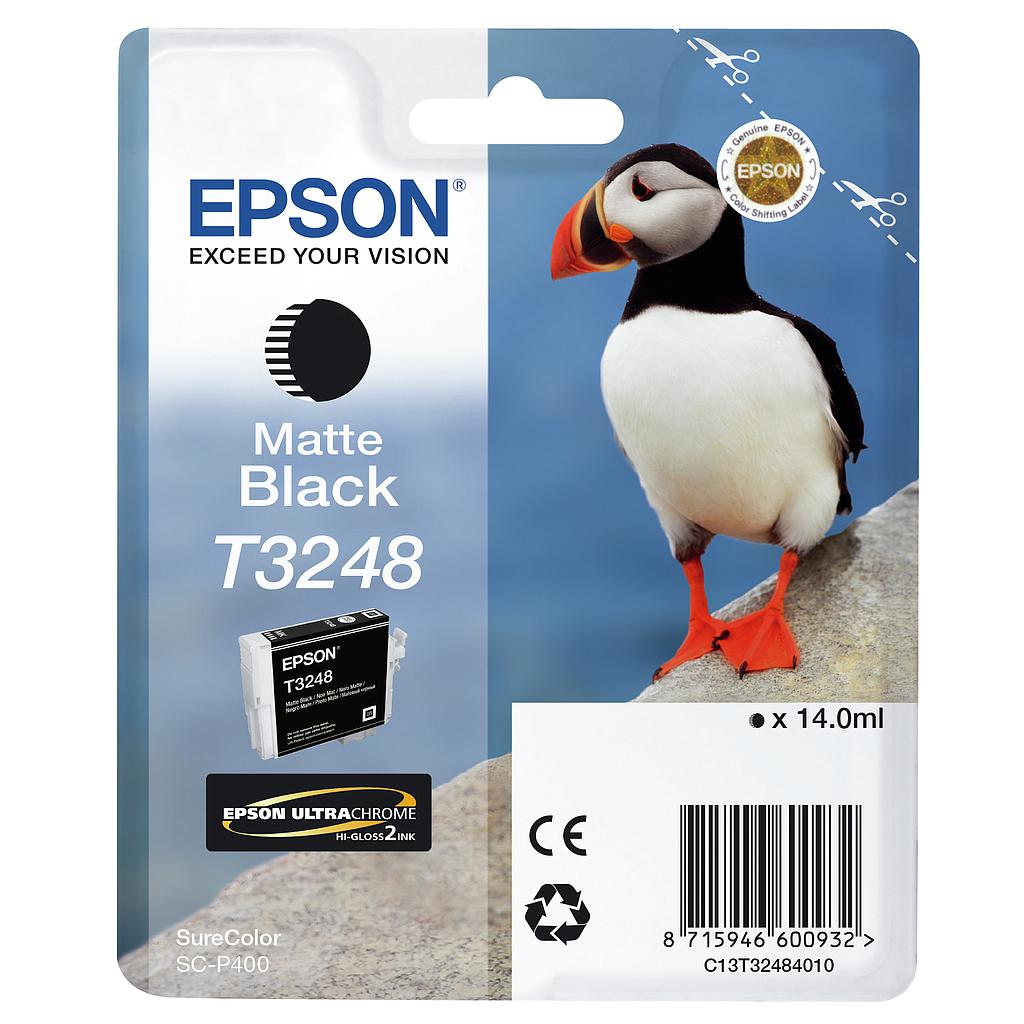 EPSON - SURECOLOR SC-P400 CARTUCHO NEGRO MATE (Ref.C13T32484010)