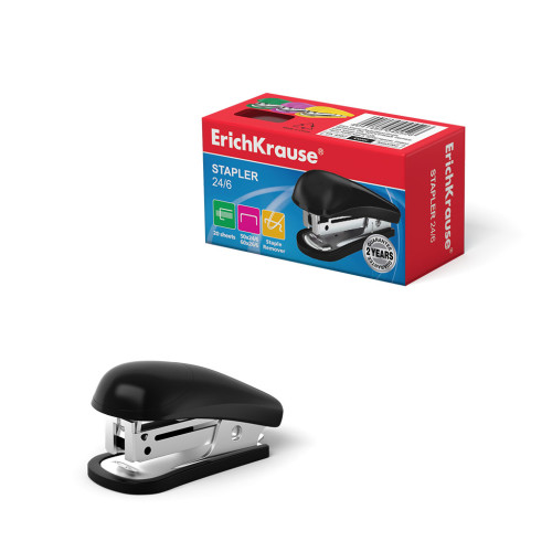 ERICH KRAUSE - MINI GRAPADORA COMPACT 24/6 HASTA 20 HOJAS (Ref.4552)