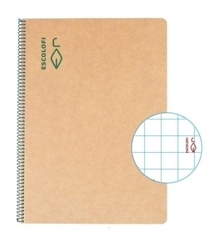 ESCOLOFI - BLOCK A4 100h 5x5 80g ECOLOGICO (Ref.130045100)