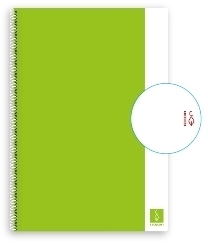 ESCOLOFI - BLOCK BASIC A4 80h LISO 80g (Ref.800400322)