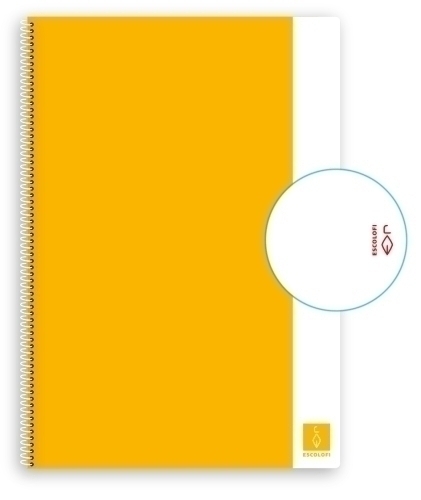 ESCOLOFI - BLOCK BASIC A4 80h LISO 80g (Ref.800400323)