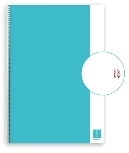 ESCOLOFI - BLOCK BASIC A4 80h LISO 80g (Ref.800400328)