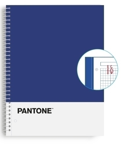 ESCOLOFI - BLOCK ESCOL.PANTONE A4 BASIC 80h 5x5 AZ (Ref.850100100)