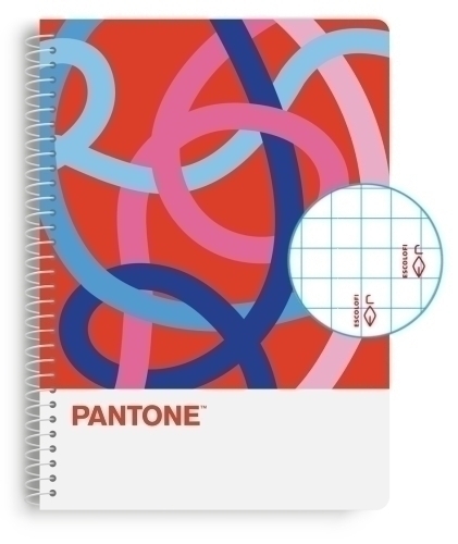 ESCOLOFI - BLOCK ESCOL.PANTONE A4 MOODS 80h 4x4 BR (Ref.850101800)