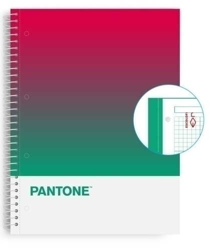 ESCOLOFI - BLOCK ESCOL.PANTONE A4 TOGET. 80h 5x5 SS (Ref.850101900)