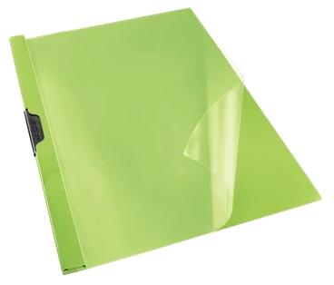ESSELTE - DOSSIER PRESENTACIÓN CLIP-FILES PVC A4 PINZA METÁLICA VIVIDA VERDE -25UD- (Ref.563760)