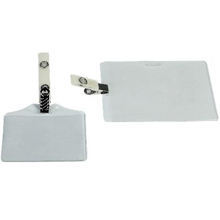 ESSELTE - IDENTIFICADOR PERSONAL CONGRESOS C/PINZA PVC TRANSPARENTE (Ref.371114)