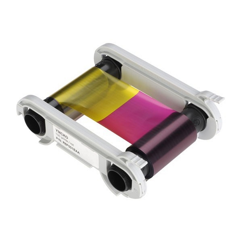 EVOLIS - CINTA PARA TARJETAS COLOR (YMCKO) 300 IMPRESIONES (Ref.R5F008EAA)