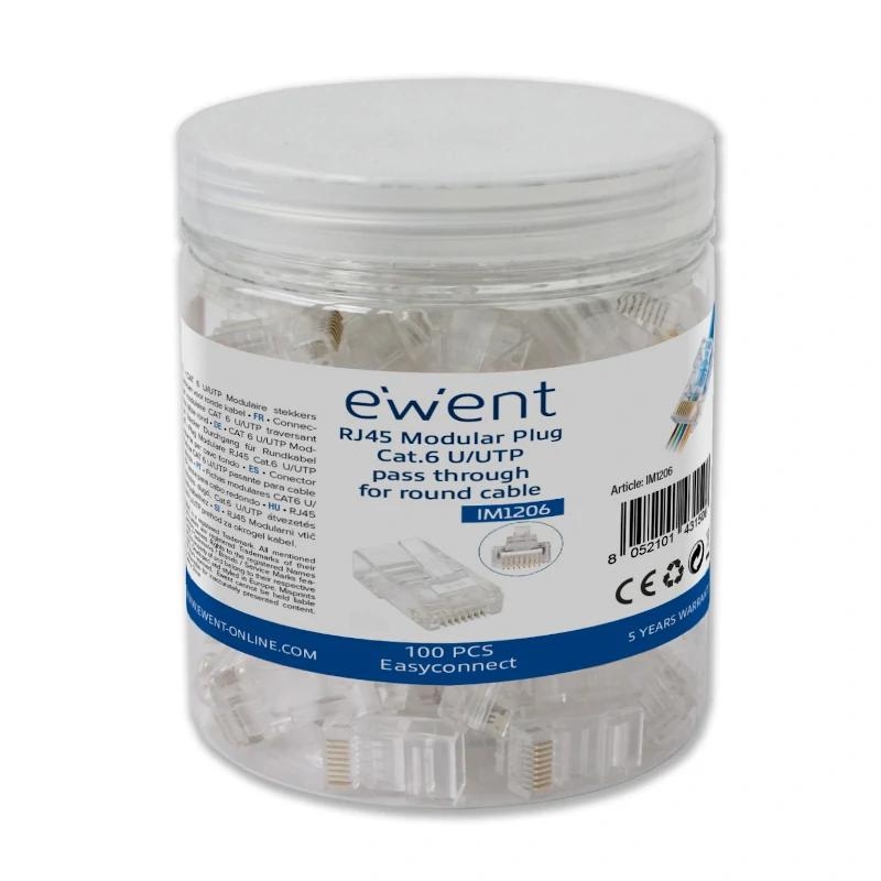 EWENT - EASYCONNECT MODULAR CAT 6 U/UTP, 100pcs (Ref.IM1206)