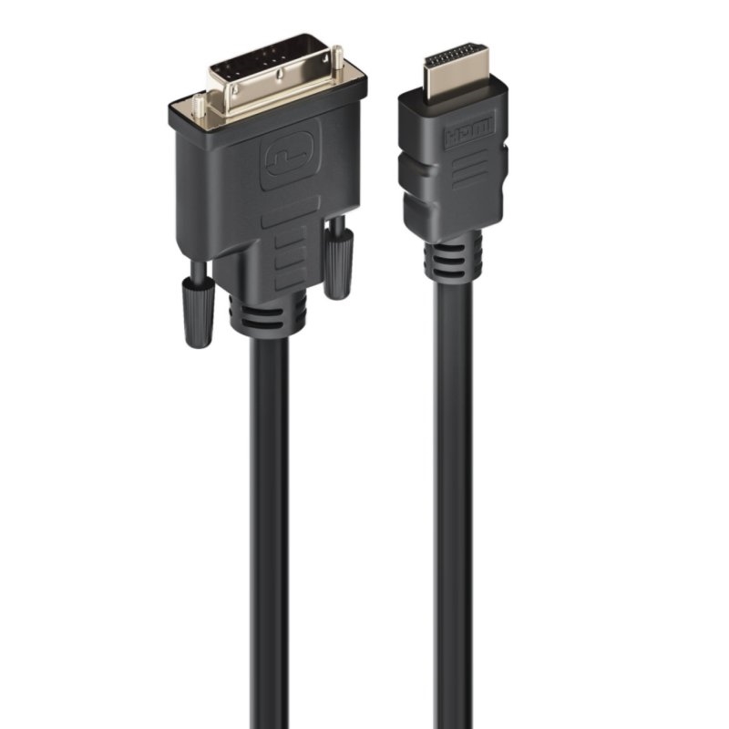 EWENT - Cable HDMI A DVI-D macho 2,0 metros (Ref.EC1350)