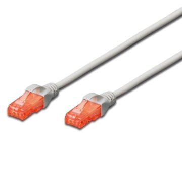 EWENT - EW-6U-005 cable de red Gris 0,5 m Cat6 U/UTP (UTP) (Ref.IM1000)