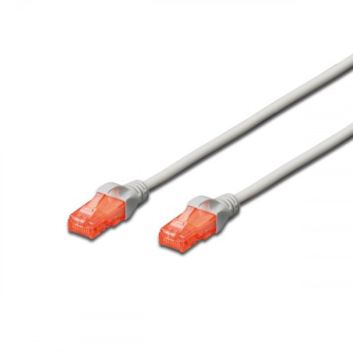EWENT - EW-6U-010 cable de red Gris 1 m Cat6 U/UTP (UTP) (Ref.IM1006)