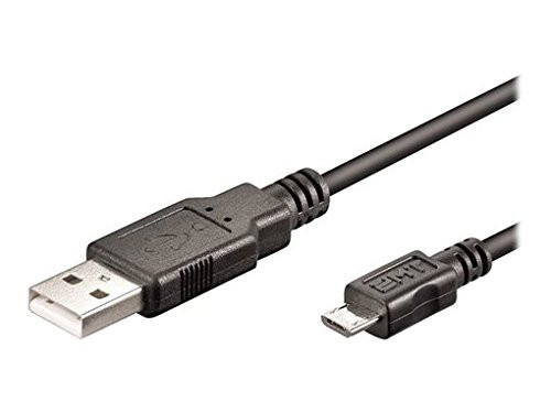 EWENT - EW-UAB-010-MC cable USB 1 m USB 2.0 Micro-USB A USB A Negro (Ref.EC1019)