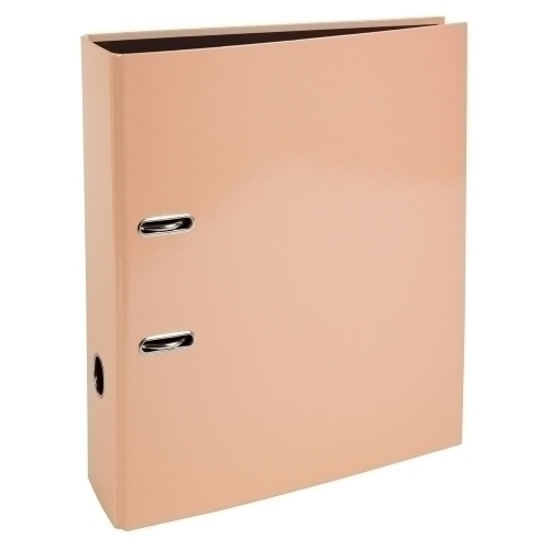 EXACOMPTA - ARCHIVADOR palanca AQUAREL CARTON FORRADO RADO A4 80mm CORAL (Ref.53567E)