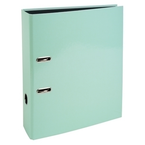 EXACOMPTA - ARCHIVADOR palanca AQUAREL CARTON FORRADO RADO A4 80mm VERDE PASTEL (Ref.53568E)
