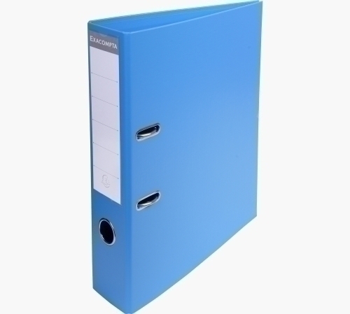 EXACOMPTA - ARCHIVADOR palanca FORRADO PVC RADO A4 70mm AZUL (Ref.53742E)