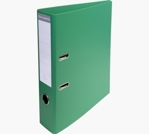 EXACOMPTA - ARCHIVADOR palanca FORRADO PVC RADO A4 70mm VERDE (Ref.53743E)