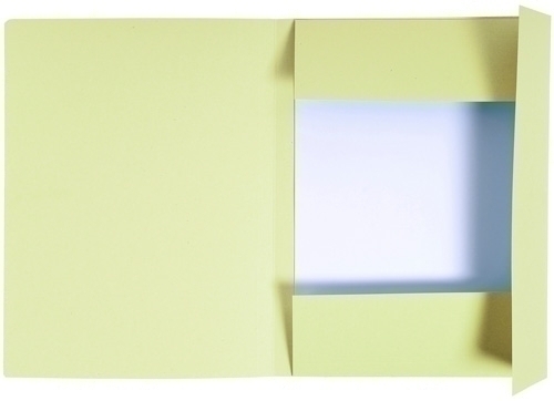 EXACOMPTA - SUBCARPETA FOREVER 3 SOLAPA 280g A4 AMARILLO CLARO PAQUETE de 50 (Ref.448005E)