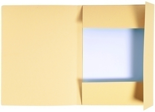 EXACOMPTA - SUBCARPETA FOREVER 3 SOLAPA 280g A4 CREMA CLARO PAQUETE de 50 (Ref.448002E)