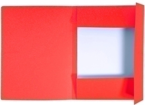 EXACOMPTA - SUBCARPETA FOREVER 3 SOLAPA 280g A4 ROJO CLARO PAQUETE de 50 (Ref.448003E)