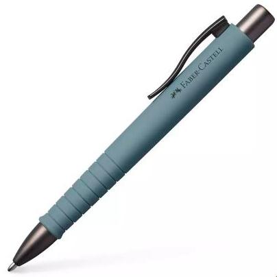 FABER CASTELL - BOLÍGRAFO POLY BALL XB RECARGABLE URBAN GRIS PIEDRA -5U- (Ref.241188)