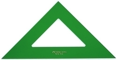 FABER CASTELL - ESCUADRA 50 CENTIMETROS (Ref.56650)