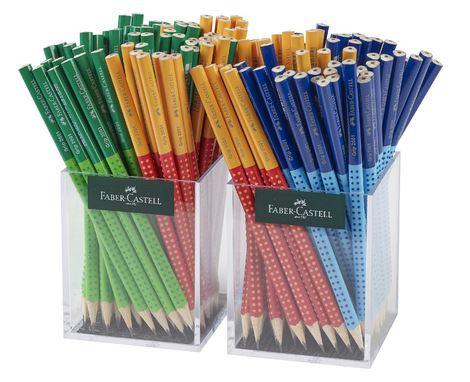 FABER CASTELL - FABER - CASTELL LÁPIZ GRAFITO GRIP 2001 TWO B SURTIDOS -2 EXPOSITORES DE 72U C/U- (Ref.117070)