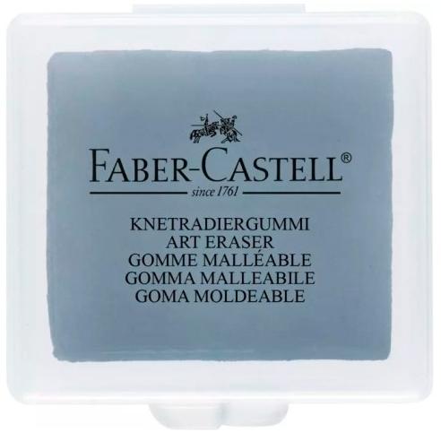 FABER CASTELL - ESTUCHE 18 GOMAS MOLDEABLES PARA ARTISTAS GRIS (Ref.127220)
