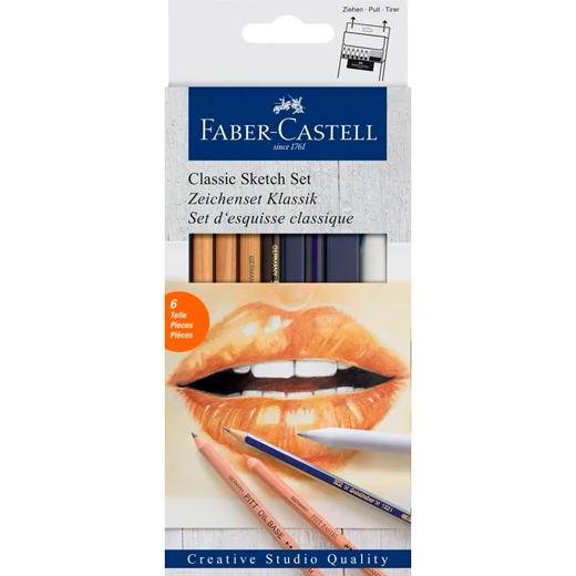 FABER CASTELL - LAPICES DISEÑO CREATIVE STUDIO est.6 (Ref.114004)