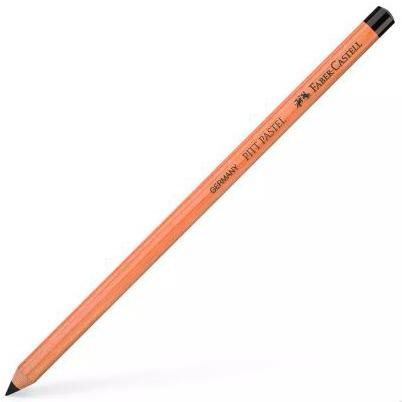 FABER CASTELL - LÁPIZ DE COLOR PITT PASTELL NEGRO -6U- (Ref.112299)