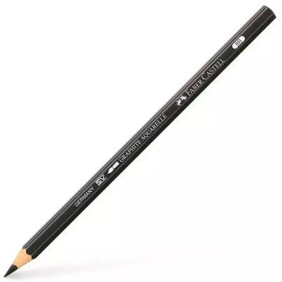 FABER CASTELL - LÁPIZ DE GRAFITO 8B ACUARELABLE -6U- (Ref.117808)