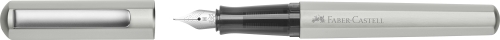 FABER CASTELL - PLUMA HEXO PLATEADO MATE ( (Ref.150590)