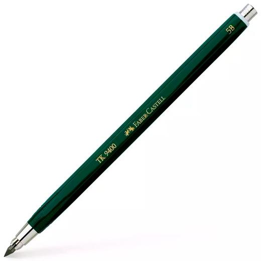 FABER CASTELL - PORTAMINAS TK9400 3,15MM MINA 6B VERDE (Ref.139406)