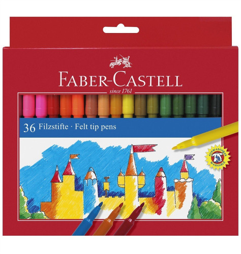 FABER CASTELL - ROTULADOR CAJA 36 (Ref.554236)