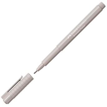 FABER CASTELL - ROTULADOR PERMANENTE BROADPEN 1554 GRIS PASTEL -10U- (Ref.155488)