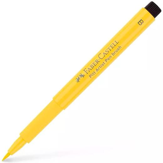 FABER CASTELL - ROTULADOR PITT ARTIST PEN BRUSH AMARILLO CADMIO OSCURO (Ref.167408)
