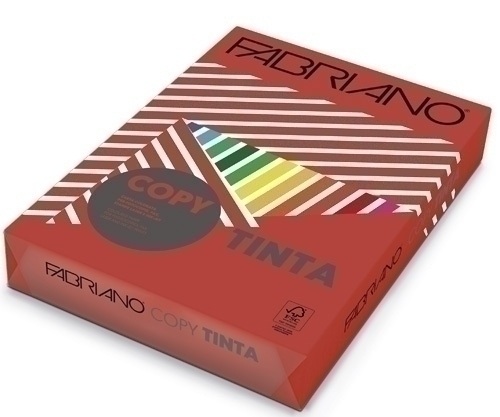 FABRIANO - PAPEL de COLOR A3 COPY TINTA 80g 250h ROJO (ROSSO) (Ref.F60529742)