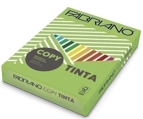FABRIANO - PAPEL de COLOR A3 COPY TINTA 80g 250h VERDE (PISELLO) (Ref.F60229742)