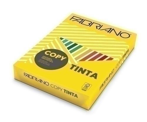 FABRIANO - PAPEL de COLOR A4 COPY TINTA 80g 500h AMARILLO (GIALLO) (Ref.F60621297)