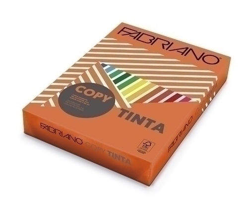 FABRIANO - PAPEL de COLOR A4 COPY TINTA 80g 500h NARANJA (ARANCIO) (Ref.F68521297)