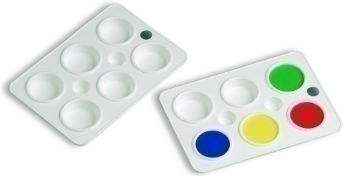 FAIBO - PALETA DE PLASTICO CON 6 DEPARTAMENTOS (Ref.763)