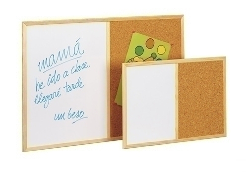 FAIBO - PIZARRA MITAD CORCHO MITAD BLANCA 60X90 (Ref.608-3)