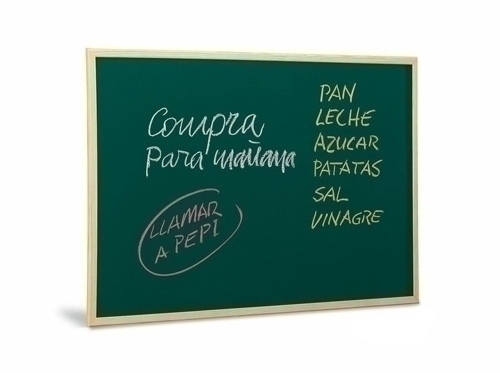 FAIBO - PIZARRA VERDE MARCO PINO 60x90 cm (Ref.503-3)