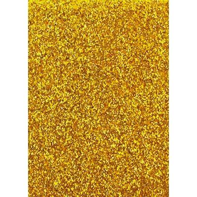 FAMA - GOMA EVA 50X70 2MM GLITTER ORO-BOLSA 10 UD- (Ref.572OR)