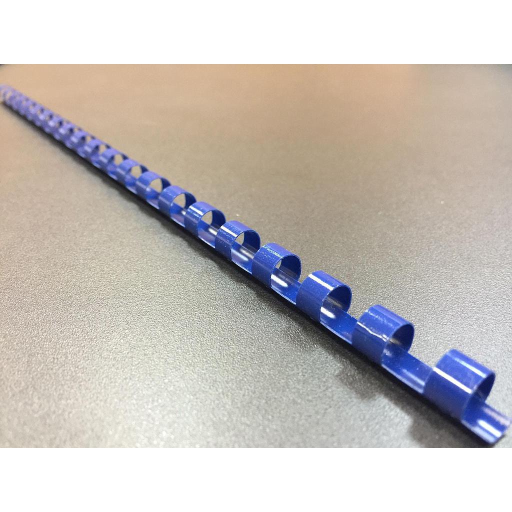 FELLOWES - PACK DE 100 CANUTILLOS AZULES 6 MM (Ref.5345106)