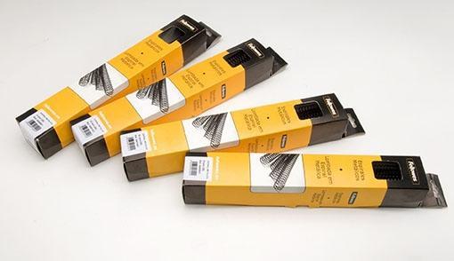 FELLOWES - PACK DE 25 ESPIRALES METÁLICAS NEGRAS 14 MM (Ref.6005002)