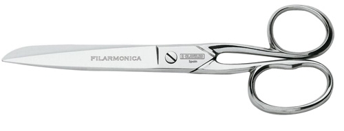 FILARMONICA - TIJERAS 2 CLAVELES OFICINA 8 pulgadas (Ref.3035)