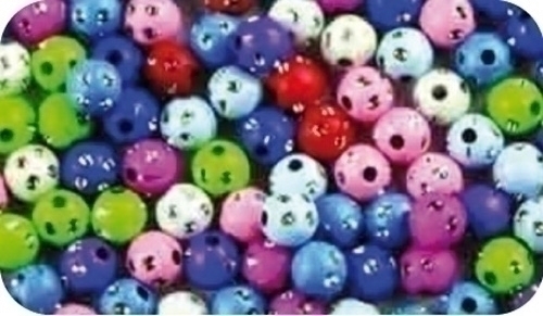 FIXO - ABALORIOS PLASTICO REDONDOS BOLSA de 30 gr. (Ref.68004200)