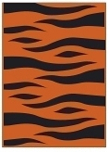 FIXO - BOLSA DISFRAZ 56x70 cm. IMPRESA NARANJA/NEGRO (Ref.72306)