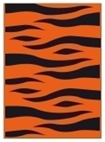 FIXO - BOLSA DISFRAZ 65x90 cm. IMPRESA NARANJA/NEGRO (Ref.72106)